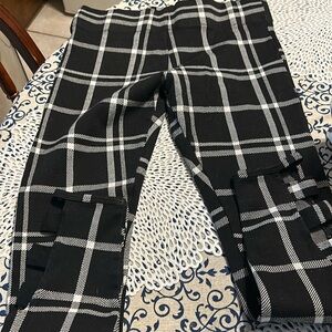 Small plaid leggings